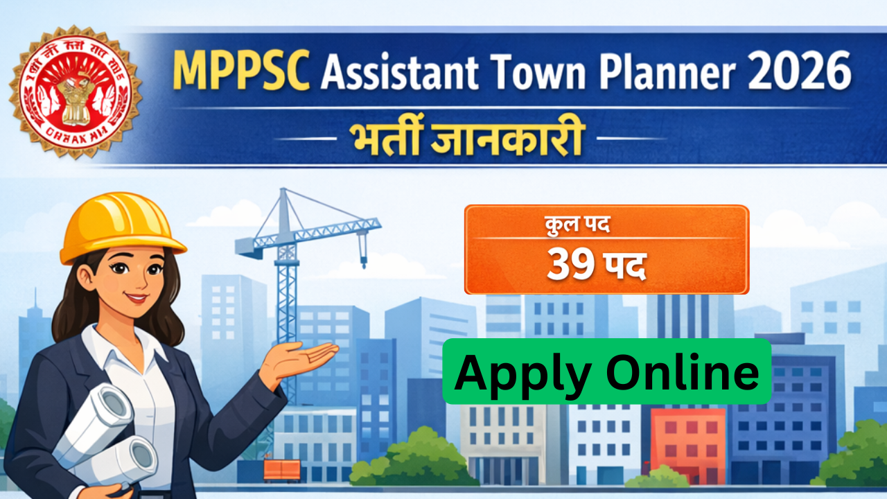 MPPSC Assistant Town Planner Recruitment 2026