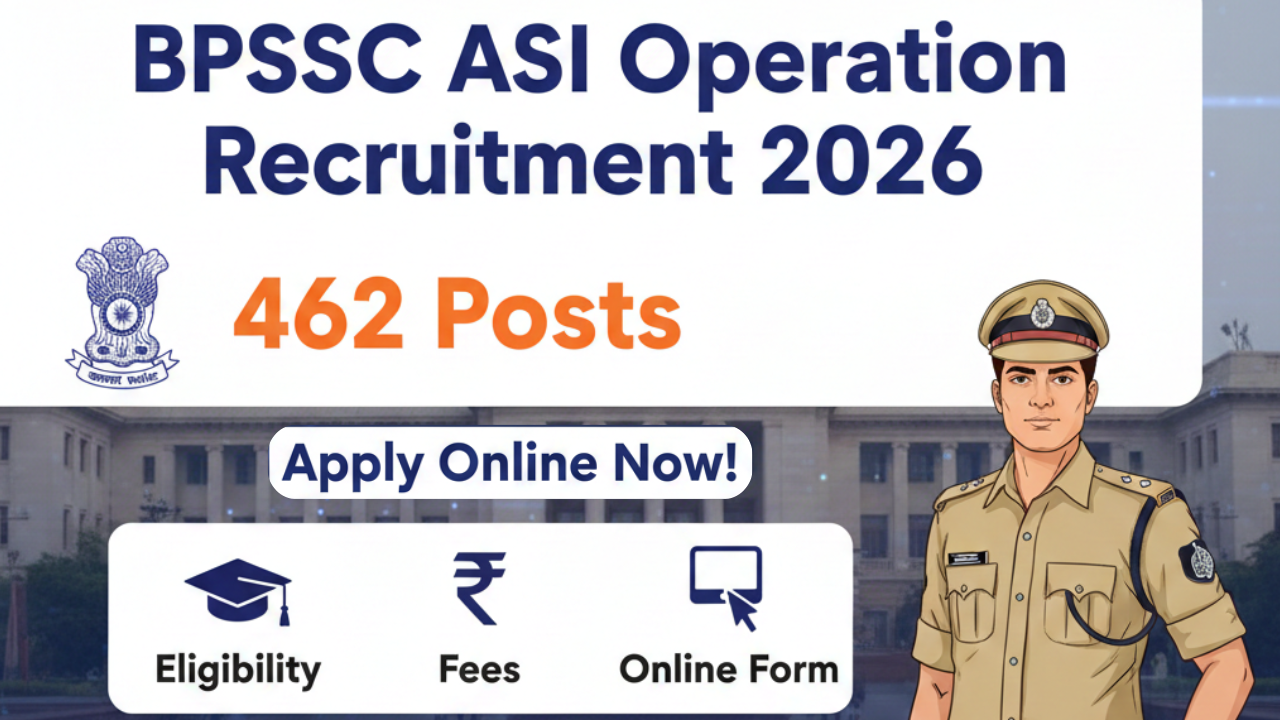 BPSSC ASI Operation Recruitment 2026